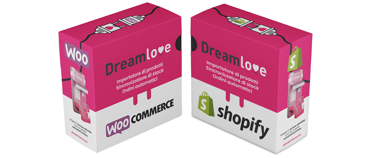 Connettori per Woocommerce, Prestashop e Shopify