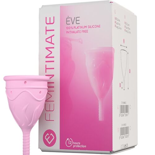 FEMINTIMATE - EVE COPA MENSTRUAL SILICONA TALLA L