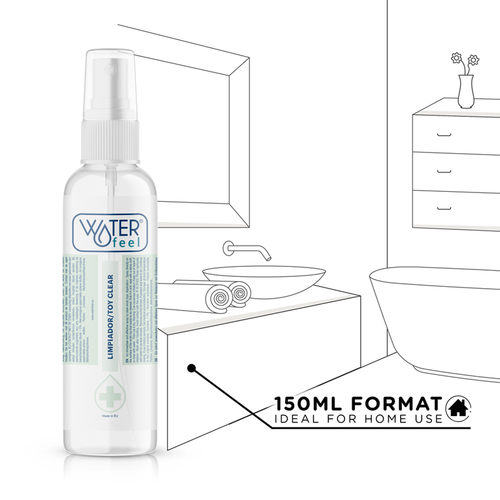 WATERFEEL - LIMPIADOR JUGUETES STERILE 150 ML