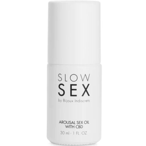 BIJOUX - SLOW SEX ACEITE DE MASAJE SEXUAL CON CBD 30 ML