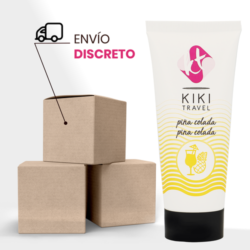 KIKÍ TRAVEL - LUBRICANTE SABOR A PIÑA COLADA 50 ML