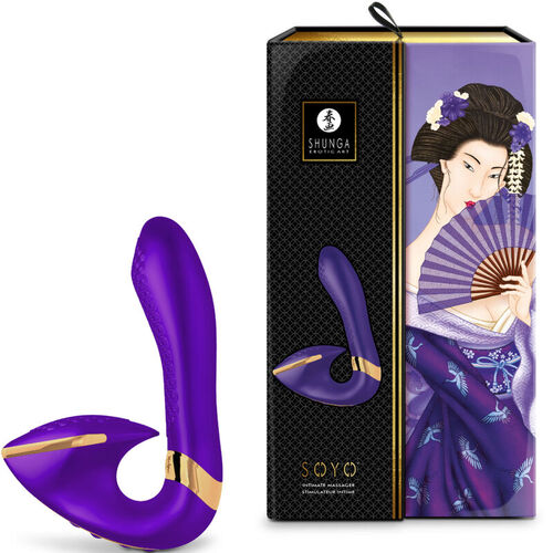 SHUNGA - SOYO MASAJEADOR INTIMO VIOLETA