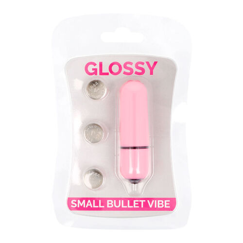 GLOSSY - SMALL BALA VIBRADORA ROSA