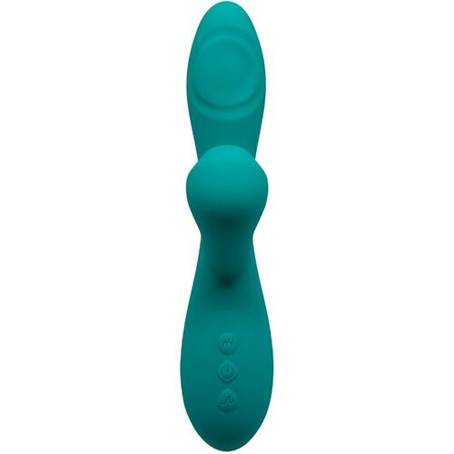 ALIVE - CARIBBEAN SHINE VIBRADOR & SUCCIONADOR AZUL