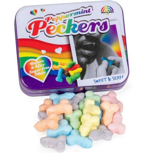 SPENCER & FLEETWOOD - PECKERS CARAMELOS ARCOIRIS DE MENTA