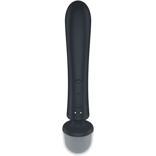 SATISFYER - TRIPLE LOVER MASAJEADOR VIBRADOR RABBIT GRIS