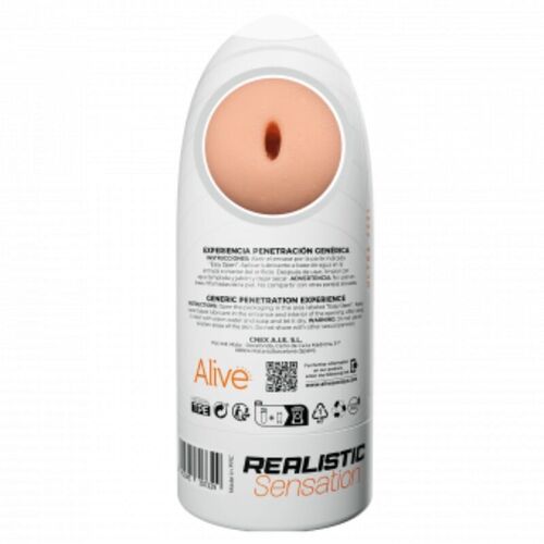 ALIVE - FLEX MASTURBADOR MASCULINO GENRICO TALLA M