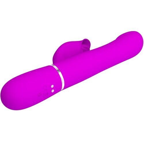 PRETTY LOVE - VIBRADOR RABBIT PERLAS VIOLETA