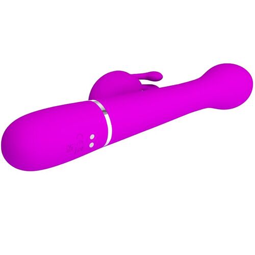 PRETTY LOVE - DEJON VIBRADOR RABBIT 3 EN 1 MULTIFUNCIÓN VIOLETA