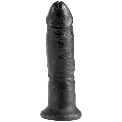 KING COCK - 9 PENE NEGRO 22.9 CM