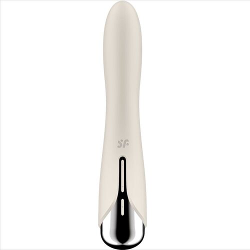 SATISFYER - SPINNING VIBE 1 VIBRADOR ROTADOR G-SPOT BEIGE