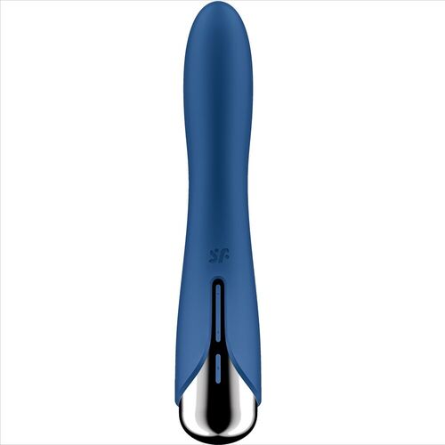 SATISFYER - SPINNING VIBE 1 VIBRADOR ROTADOR G-SPOT AZUL