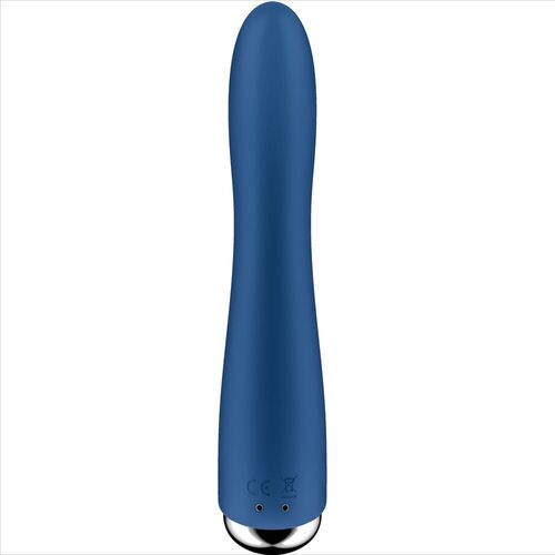 SATISFYER - SPINNING VIBE 1 VIBRADOR ROTADOR G-SPOT AZUL