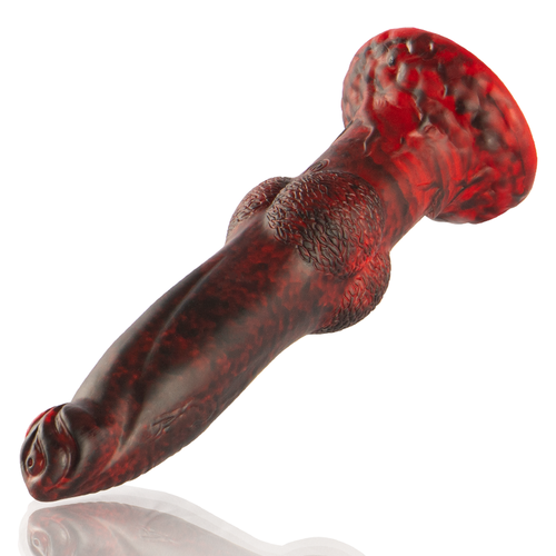 EPIC - PROMETHEUS DILDO TITAN EN LLAMAS RECARGABLE CONTROL REMOTO