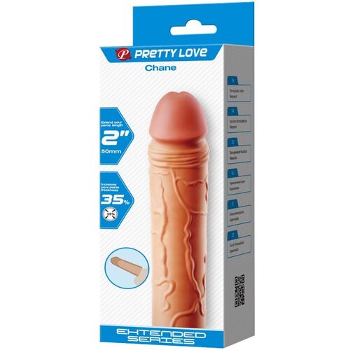 PRETTY LOVE - CHANE FUNDA DE PENE EXTENSORA NATURAL