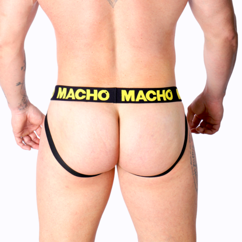 MACHO - MX25A JOCK LYCRA AMARILLO S