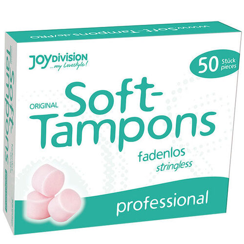 SOFT-TAMPONS TAMPONES ORIGINALES PROFESSIONAL/ 50UDS