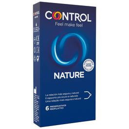 CONTROL - PREZERWATYWY ADAPTA NATURE 6 SZT