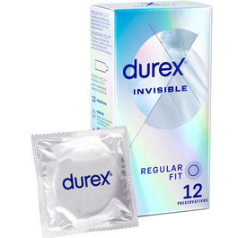 DUREX - INVISIBLE EXTRA MINCE 12 UNITÉS