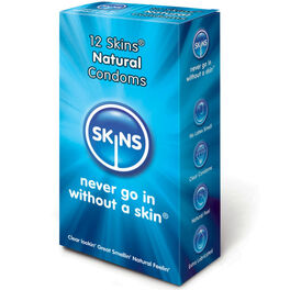 SKINS - PREZERWATYKA NATURALNA PAKIET 12