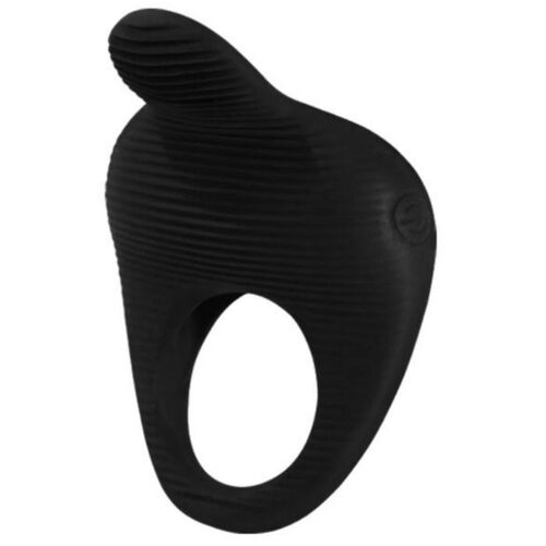 ANILLO VIBRADOR THIMBLE PRETTY LOVE - NEGRO