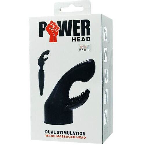 POWER HEAD CABEZAL INTERCAMBIALE PARA MASAJEADOR - ESTIMULACION PUNTO G Y CLITORIS