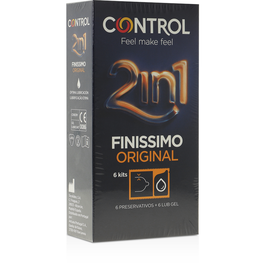 CONTROL - FINISIMO DUO + LUBRIFIANT 6 UNITS