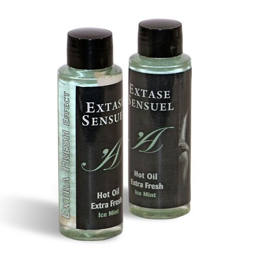 EXTASE SENSUAL - ACEITE MASAJE EFECTO EXTRA FRESH HIELO 100 ML