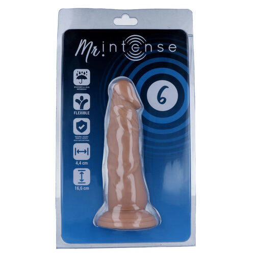 MR INTENSE - 6 PENE REALISTICO 16.6 CM -O- 4.4 CM