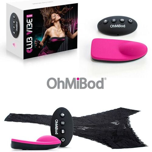 OHMIBOD CLUB VIBE 3.0H PANTIE CON ESTIMULADOR INALAMBRICO