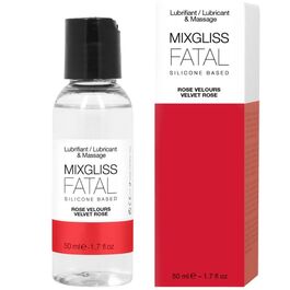 MIXGLISS - LUBRIFICANTE SILICONE ROSE FATALI 50 ML