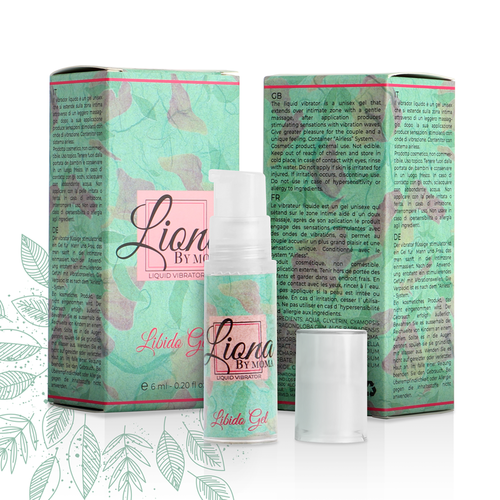 LIONA BY MOMA - VIBRADOR LIQUIDO LIBIDO GEL 6 ML