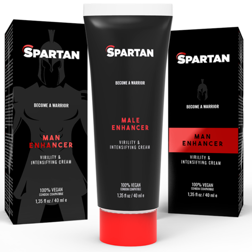 SPARTAN - COUPLE GEL ERECCION-ORGASMO-DURACION 100% VEGANO