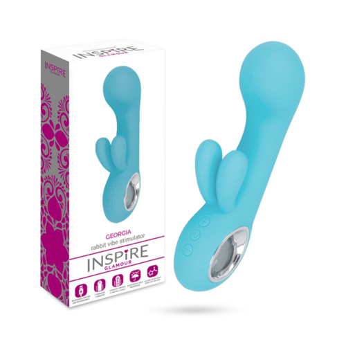 INSPIRE GLAMOUR - GEORGIA VIBRADOR TURQUESA