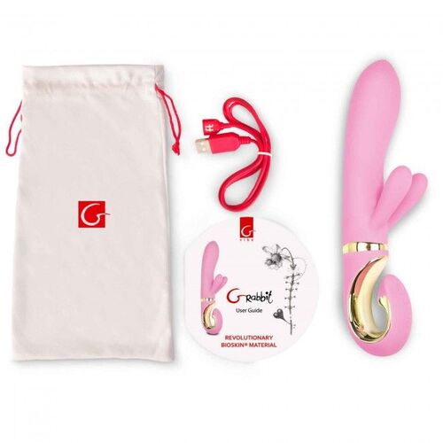 G VIBE G RABBIT PINK RAMPANT BUNNY VIBRATOR Dreamlove Trading  