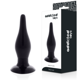 ADDICTED TOYS - ANALPLUG 14.5 CM SCHWARZ