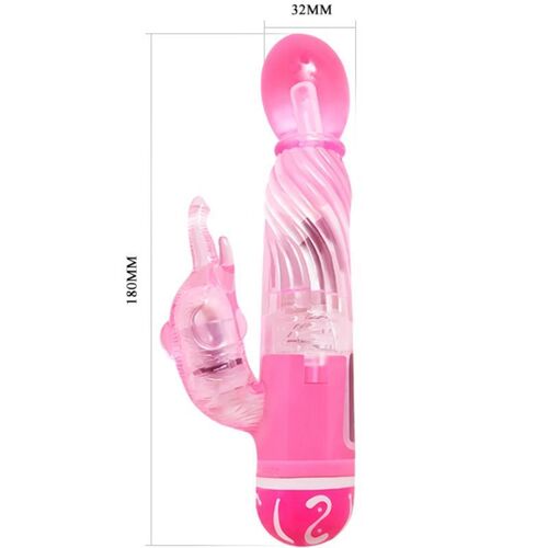 BAILE VIBRADOR MULTIVELOCIDAD CON ESTIMULADOR LILA