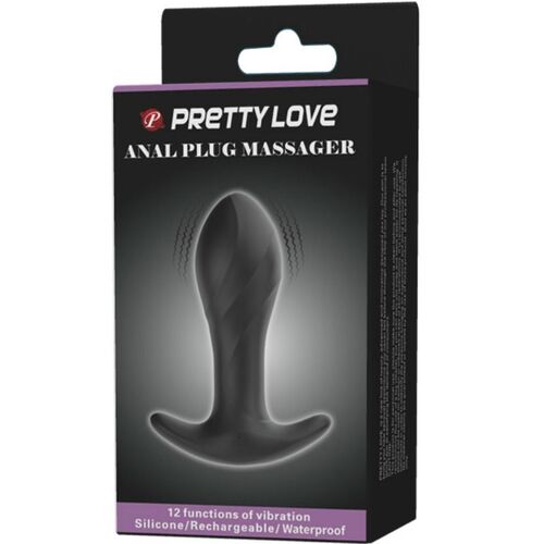 PRETTY LOVE VIBRADOR ANAL  NEGRO