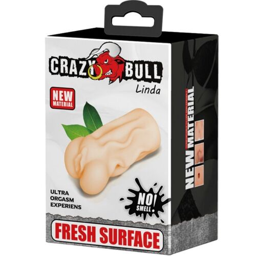 CRAZY BULL - LINDA MASTURBADOR VAGINA 13.7 CM