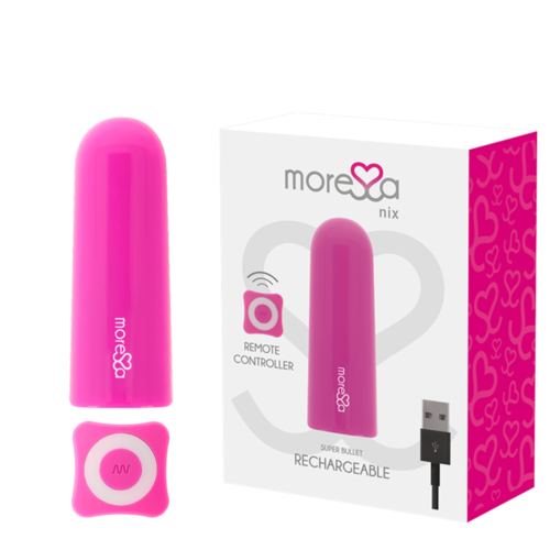 MORESSA - NIX VIBRADOR CONTROL REMOTO ROSA