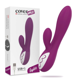 COVERME - VIBRATEUR TAYLOR COMPATIBLE AVEC LA TECHNOLOGIE SANS FIL WATCHME