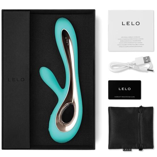 LELO - SORAYA 2 VIBRADOR RABBIT AQUA