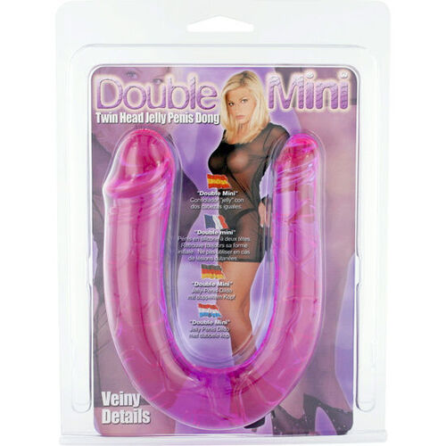 SEVENCREATIONS  PENE CON DOS CABEZAS DE GELATINA FLEXIBLE