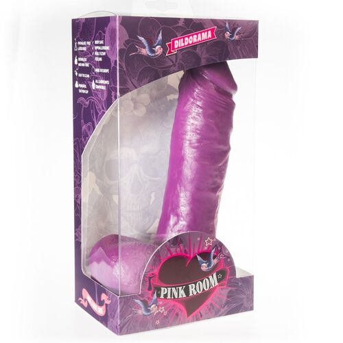 PINK ROOM - ANTON DILDO REALISTICO LILA 21.5 CM