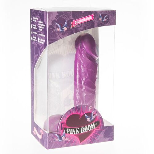 PINK ROOM - AMADEO DILDO REALISTICO LILA 15.5 CM