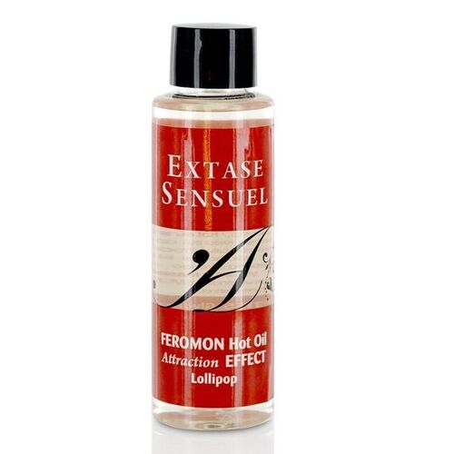 EXTASE SENSUAL - ACEITE MASAJE EFECTO CALOR CON FEROMONAS PIRULET 100 ML