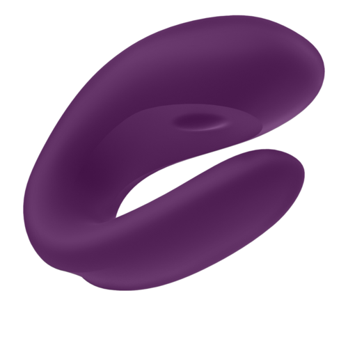 SATISFYER - DOUBLE JOY CON APP MORADO