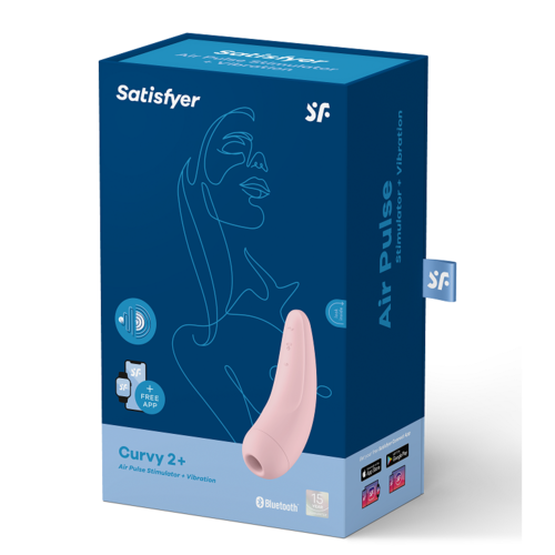 SATISFYER - CURVY 2 + ROSA