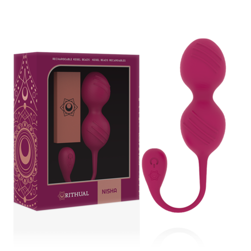 RITHUAL - NISHA BOLAS KEGEL RECARGABLES VIBRADORAS ORQUIDEA