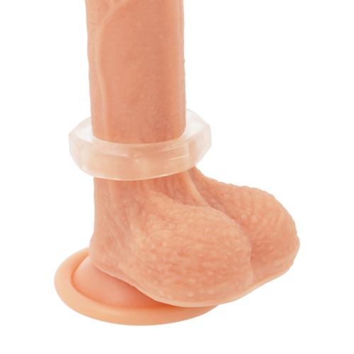 POWERING - SUPER FLEXIBLE Y RESISTENTE ANILLO PENE  5CM PR10 CLEAR